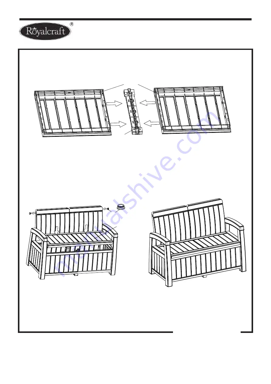 Royalcraft Faro Black Assembly Instructions Manual Download Page 10