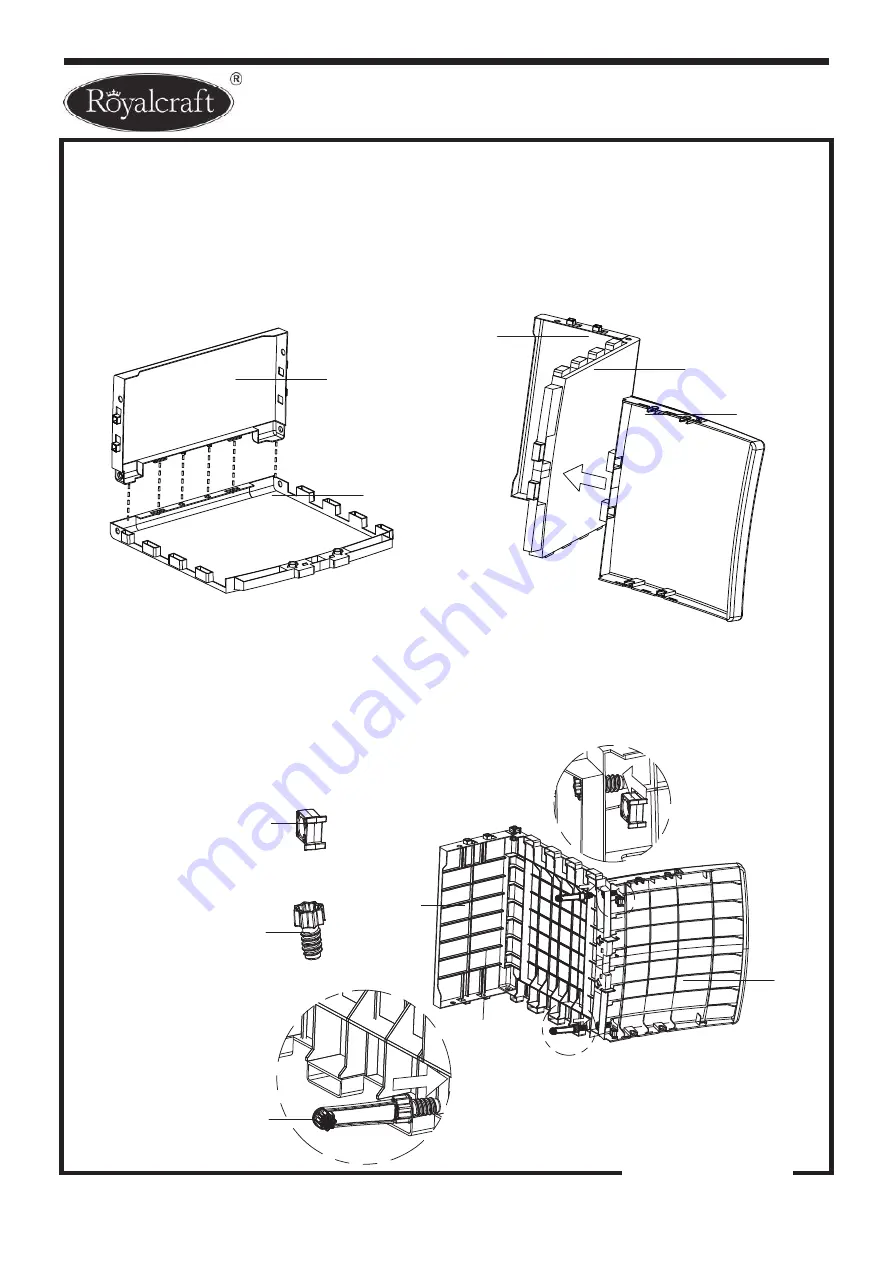 Royalcraft Faro Assembly Instructions Manual Download Page 12