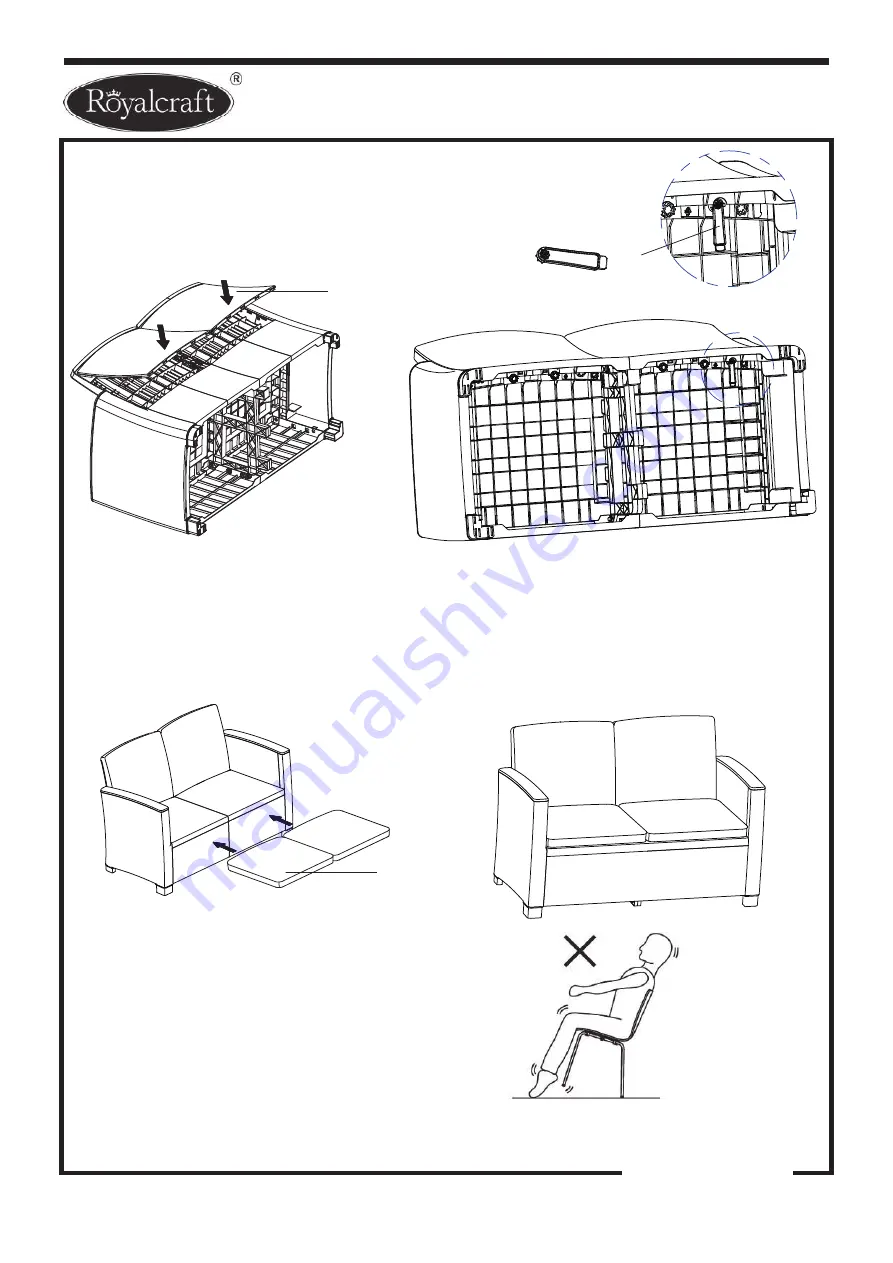 Royalcraft Faro Assembly Instructions Manual Download Page 16