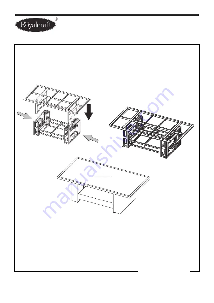 Royalcraft Onyx Assembly Instructions Manual Download Page 6