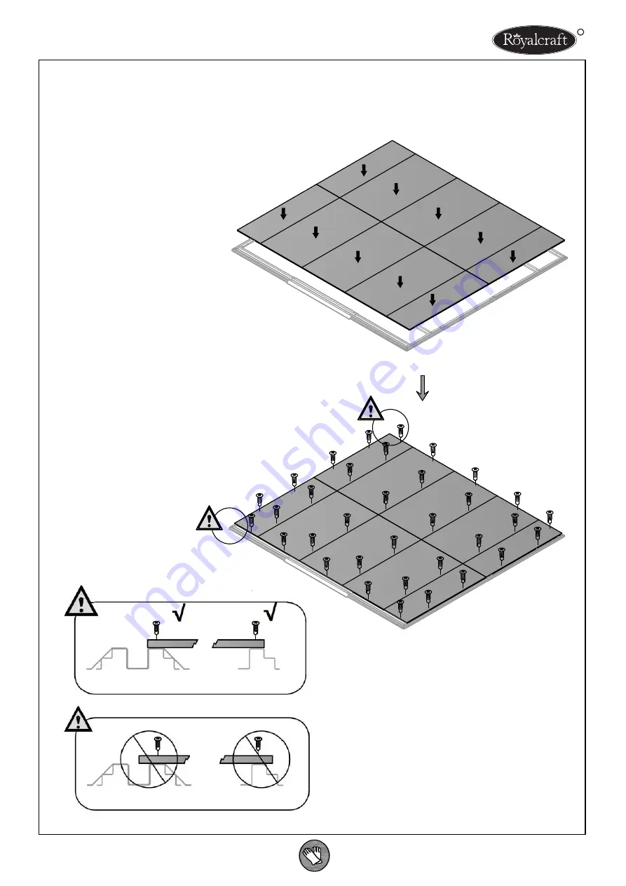 Royalcraft OXFORD 4 Assembly Instructions Manual Download Page 31