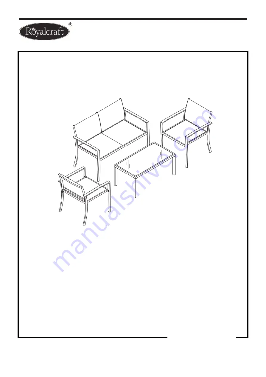 Royalcraft Walton Assembly Instructions Manual Download Page 1