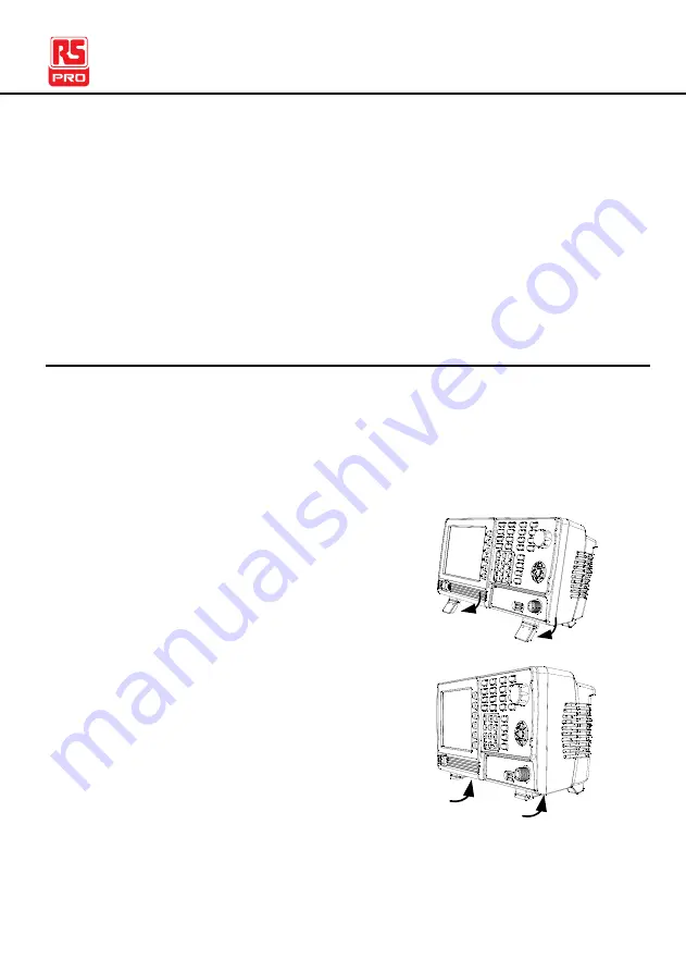 RS PRO 123-3568 Instruction Manual Download Page 21