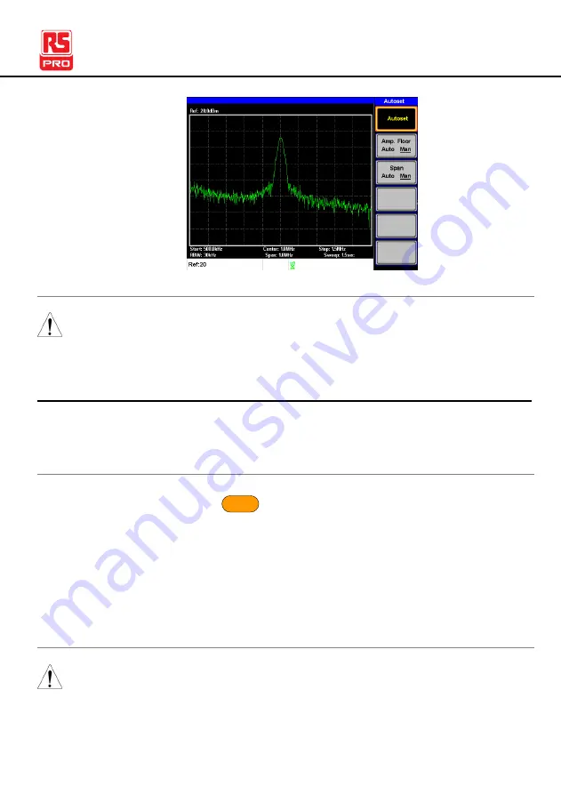 RS PRO 123-3568 Instruction Manual Download Page 43