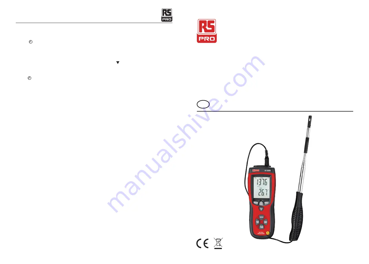 RS PRO 193-8699 Скачать руководство пользователя страница 6