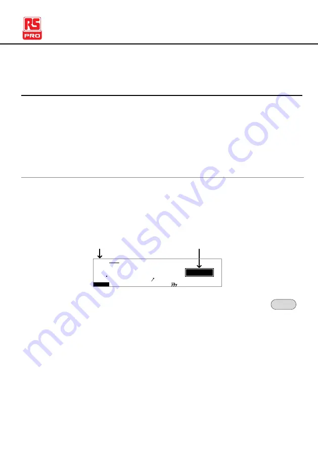 RS PRO 917-6298 Instruction Manual Download Page 101