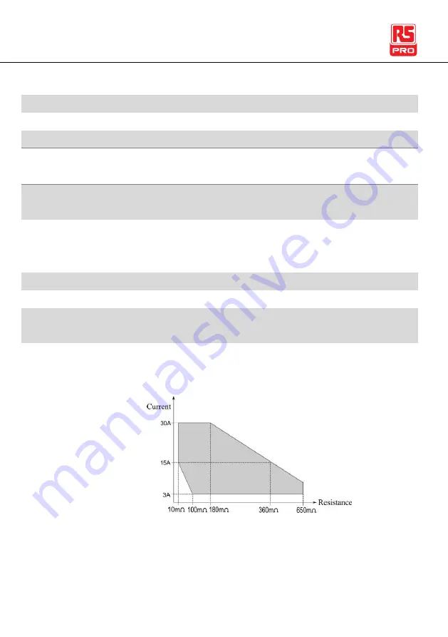 RS PRO 917-6298 Instruction Manual Download Page 208