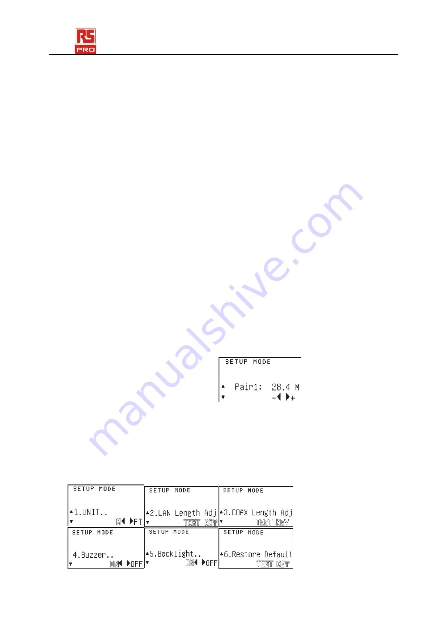 RS PRO CT2670 Instruction Manual Download Page 19