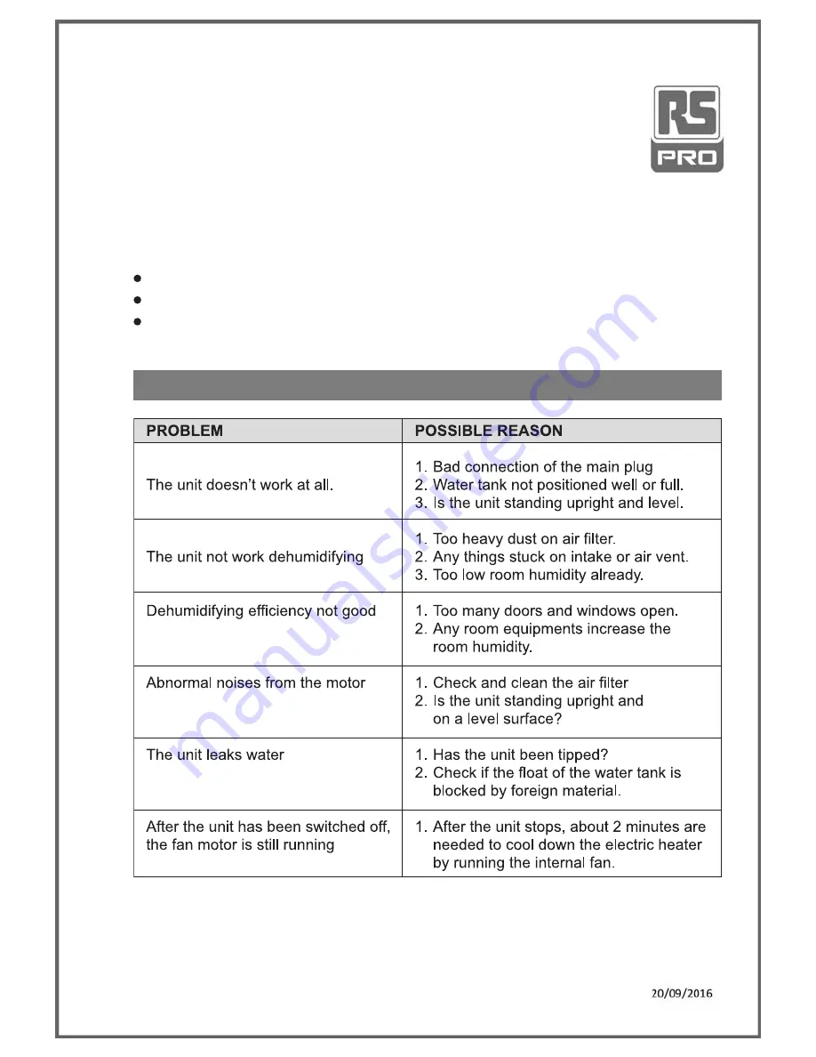 RS PRO DS 2 Instruction Manual Download Page 18