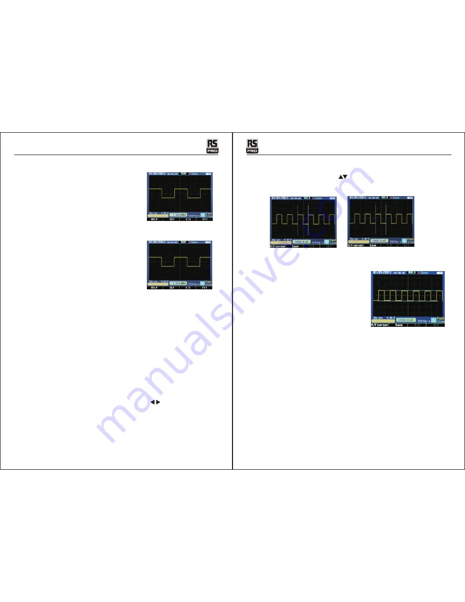 RS PRO HS-608 Instruction Manual Download Page 23