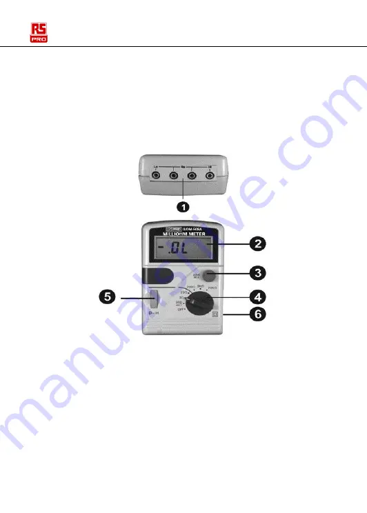 RS PRO ILOM-508A Instruction Manual Download Page 5