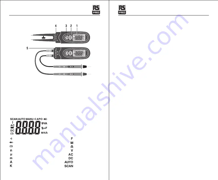 RS PRO SMD-100 Скачать руководство пользователя страница 18