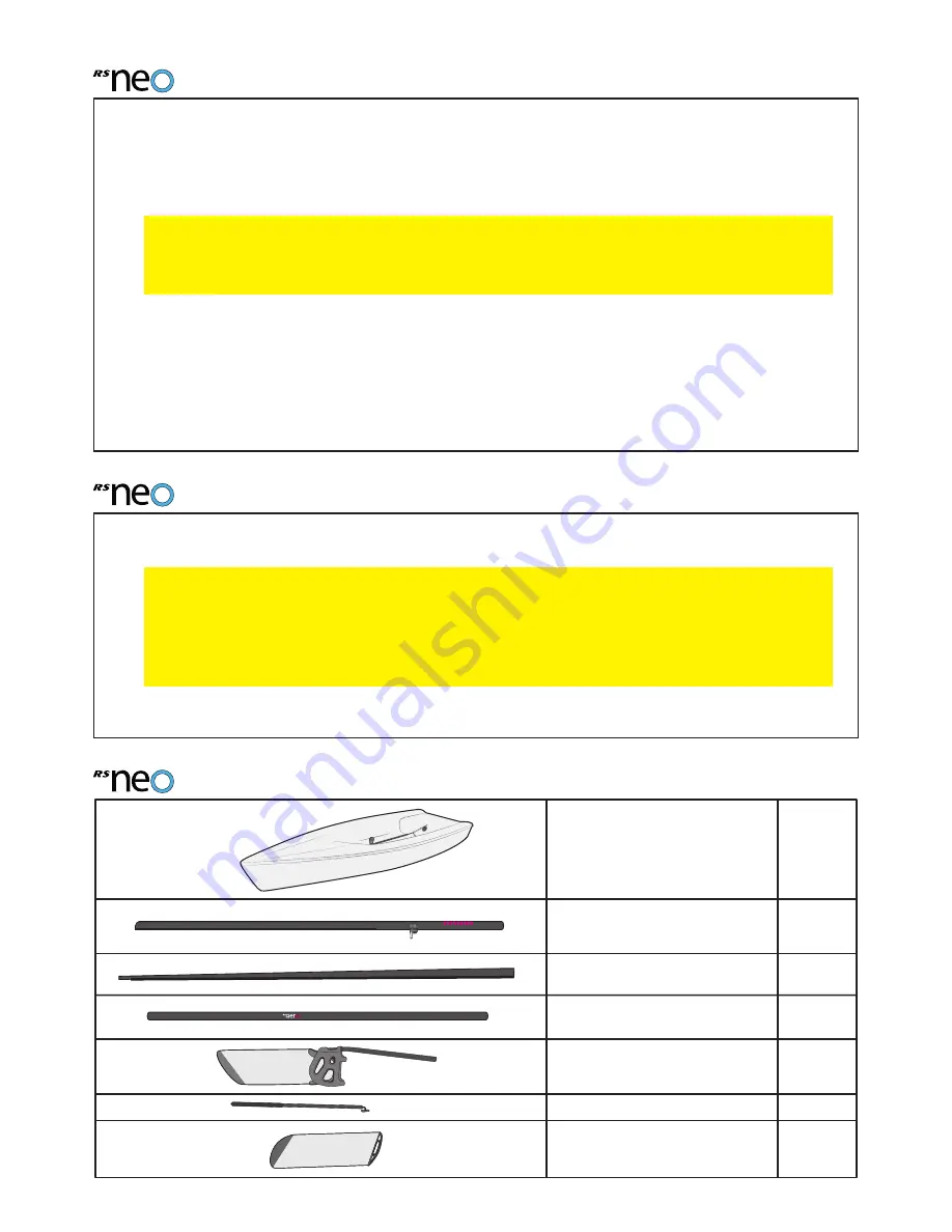 RS SAILING RS Neo Rigging Manual Download Page 6