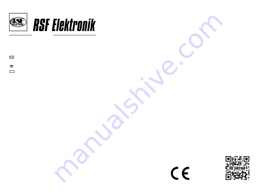 RSF Elektronik MS 25 MA Mounting Instructions Download Page 12