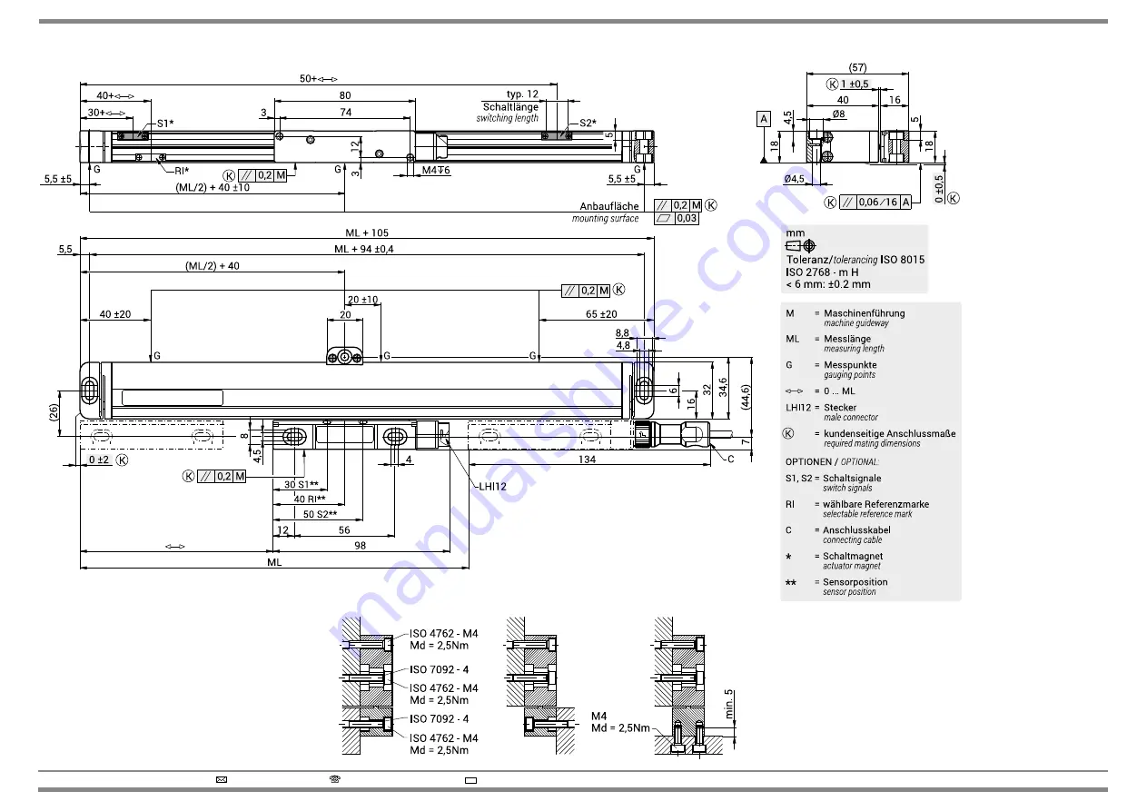 RSF Elektronik MSA 820 Mounting Instructions Download Page 4