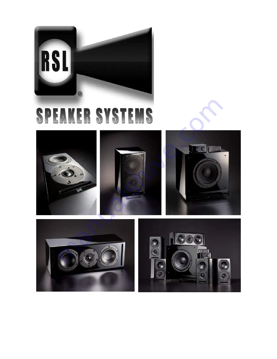 RSL CG24 Monitor Owner'S Manual Download Page 1