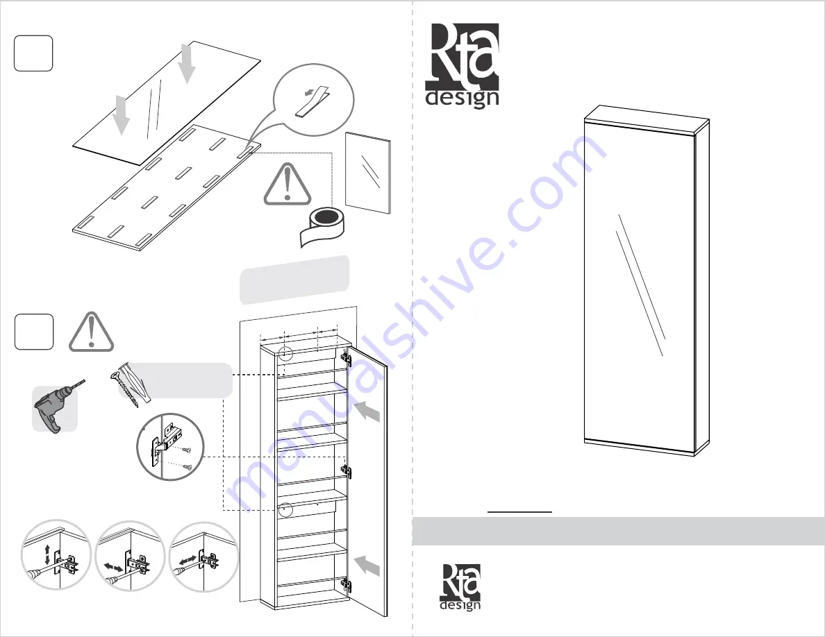 RTA LETO Assembly Instructions Manual Download Page 1