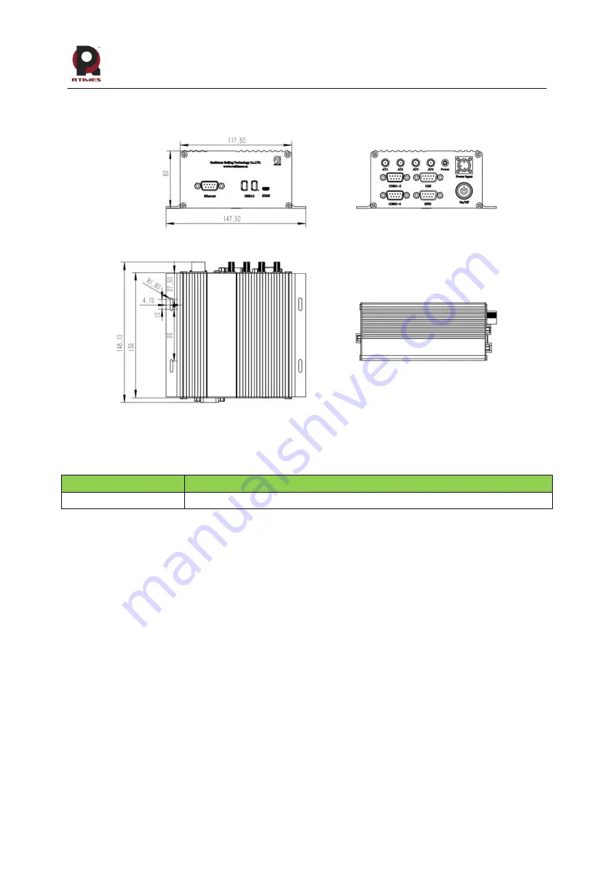 RTimes X502N Product Manual Download Page 14