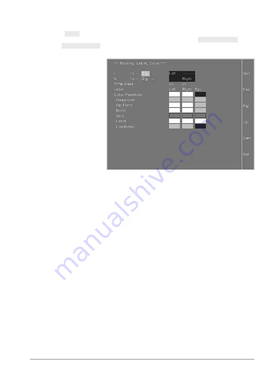 RTW DigitalMonitor 10500X-PLUS Operating Manual Download Page 79