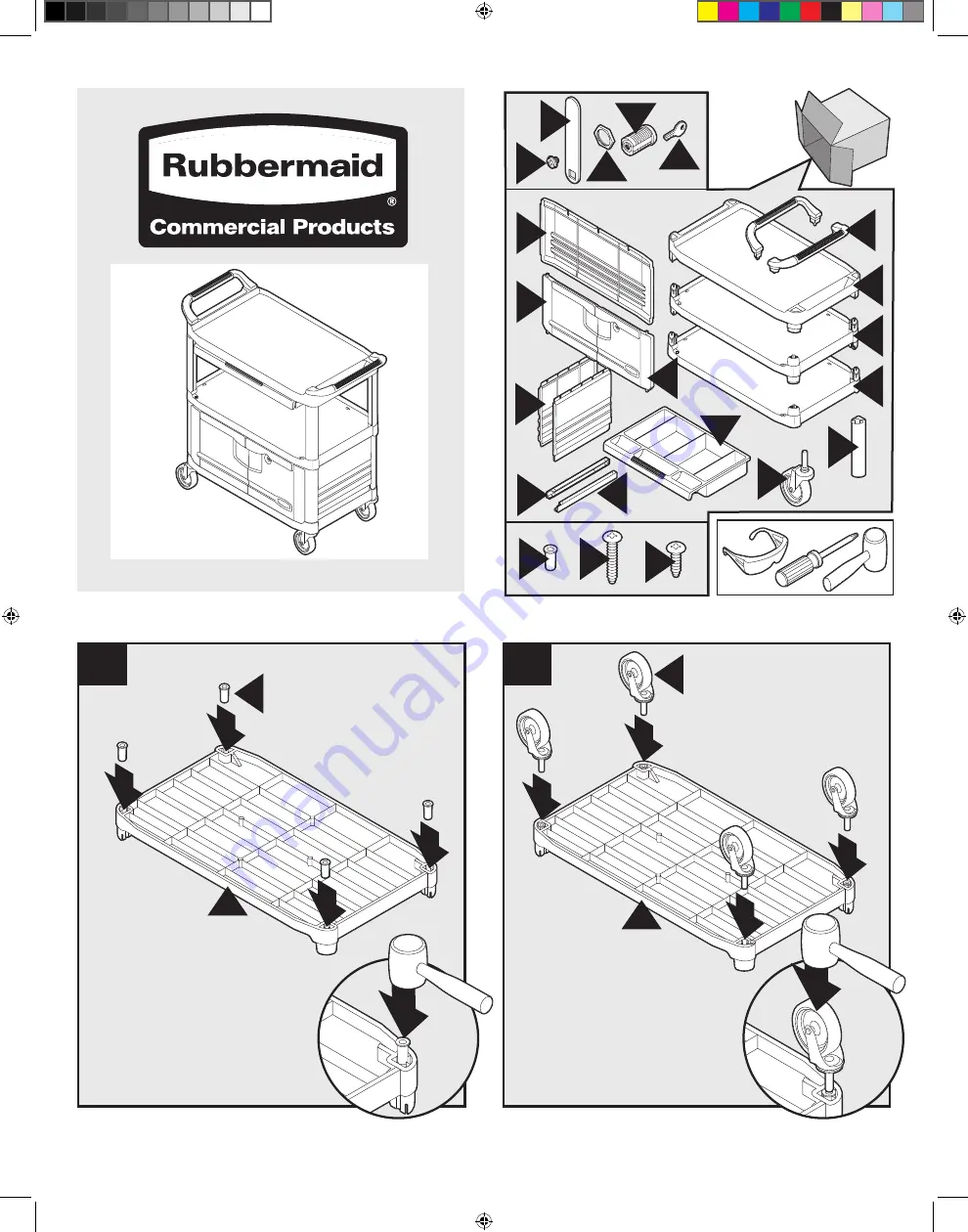 Rubbermaid 4094 Скачать руководство пользователя страница 1