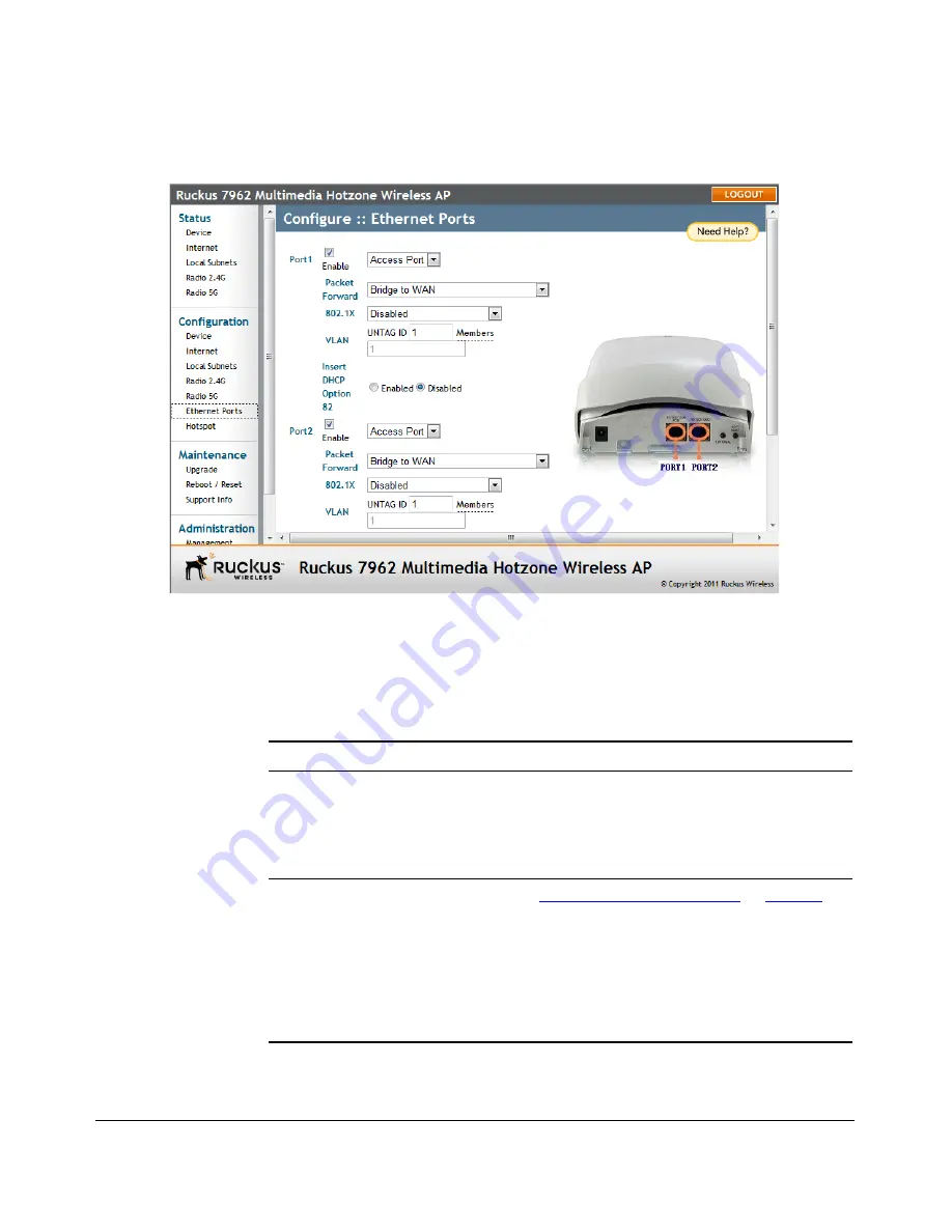 Ruckus Wireless ZoneFlex 7363 Скачать руководство пользователя страница 91