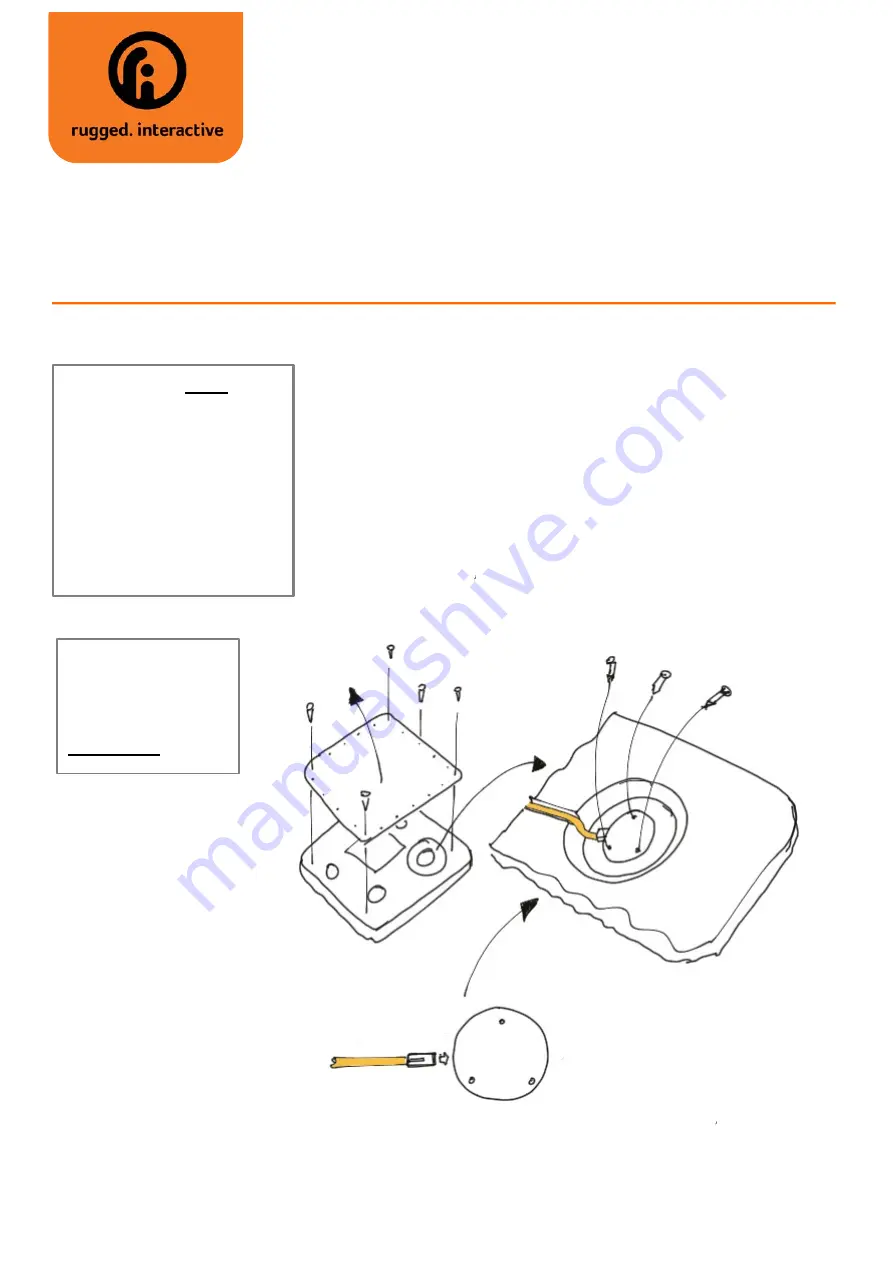 Rugged Interactive CardioWall Compact Installation And Instruction Manual Download Page 10