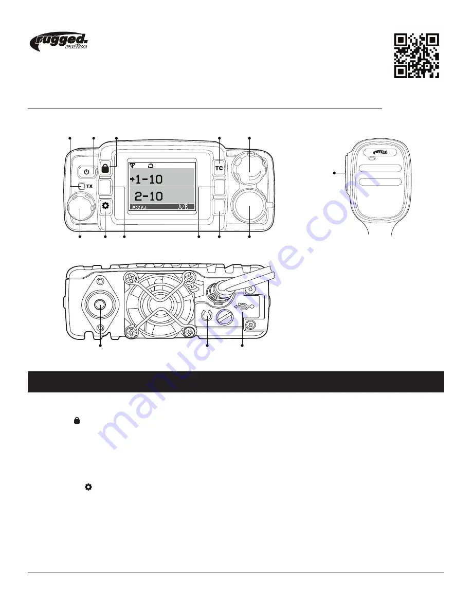 Rugged Radios GMR25 User Manual Download Page 1