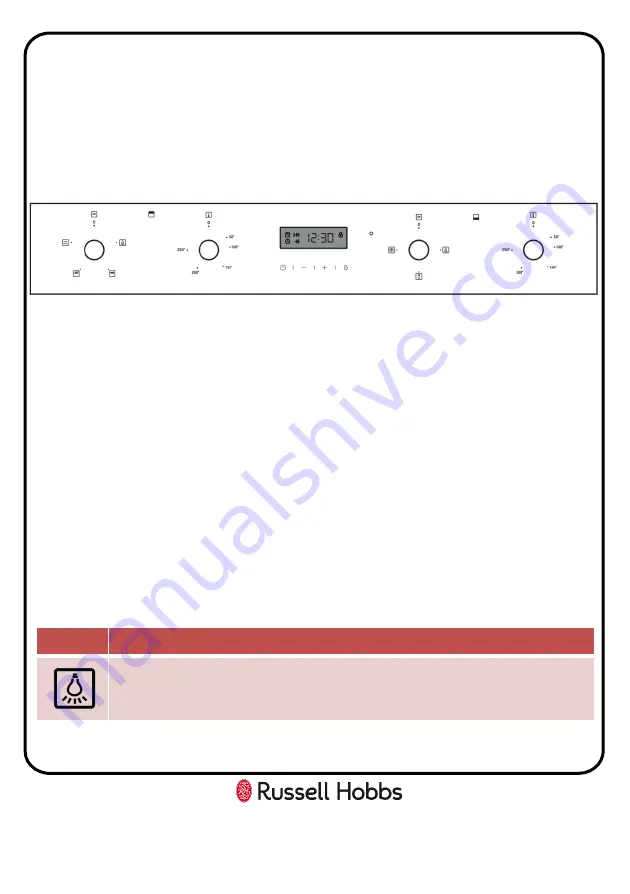 Russell Hobbs RH89DEO2001B Instruction Manual Download Page 11