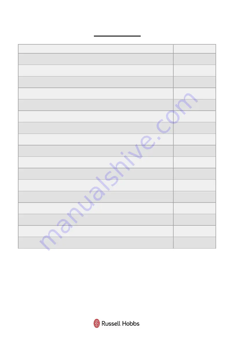 Russell Hobbs RHM2565BCG User Manual Download Page 2