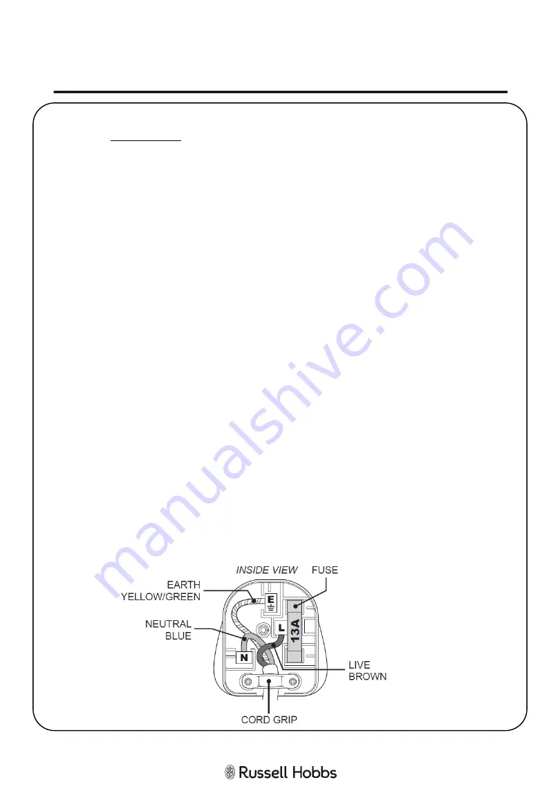 Russell Hobbs RHMM701B User Manual Download Page 30