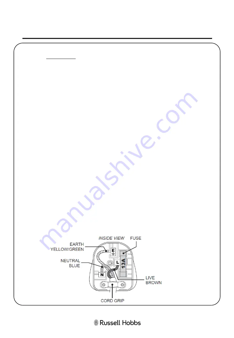 Russell Hobbs RHMM713 User Manual Download Page 30