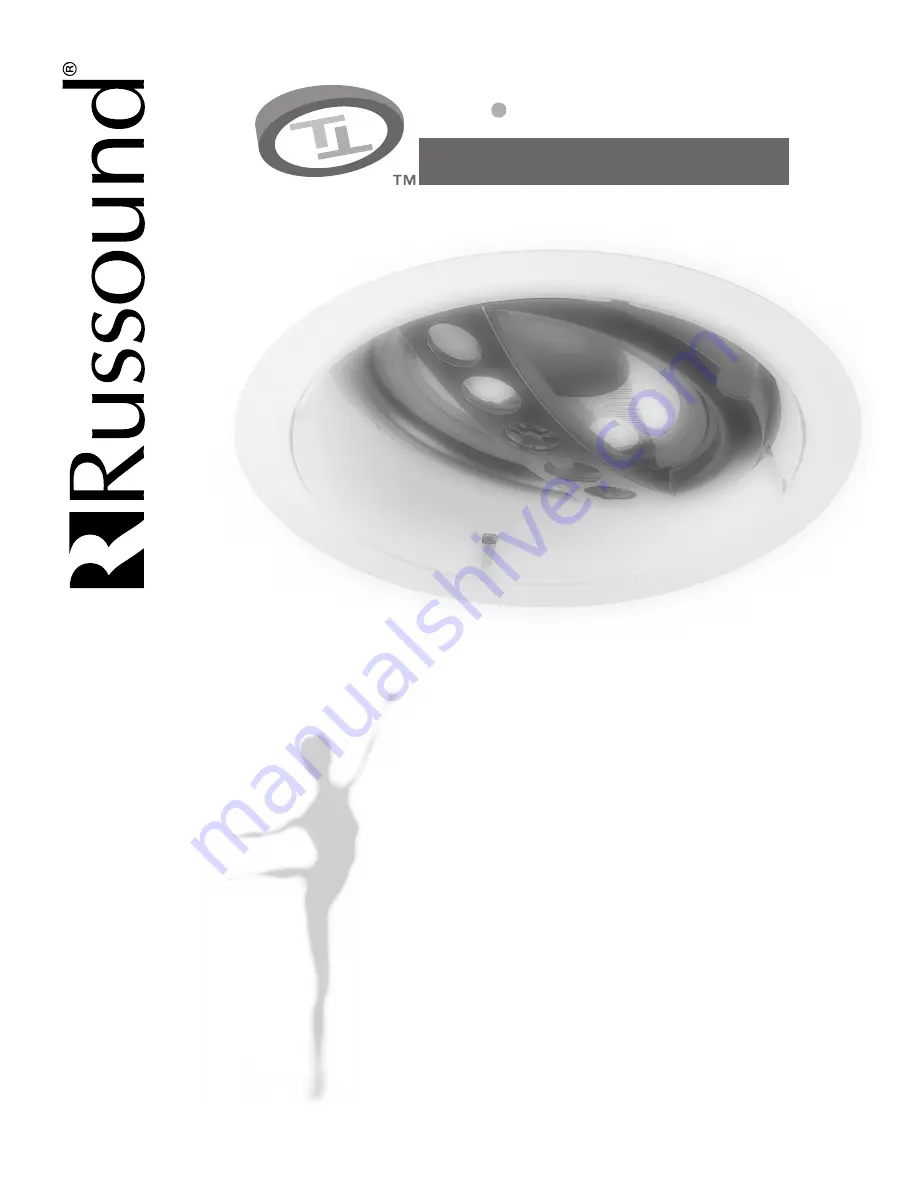 Russound Advantage In-Ceiling speaker Скачать руководство пользователя страница 1