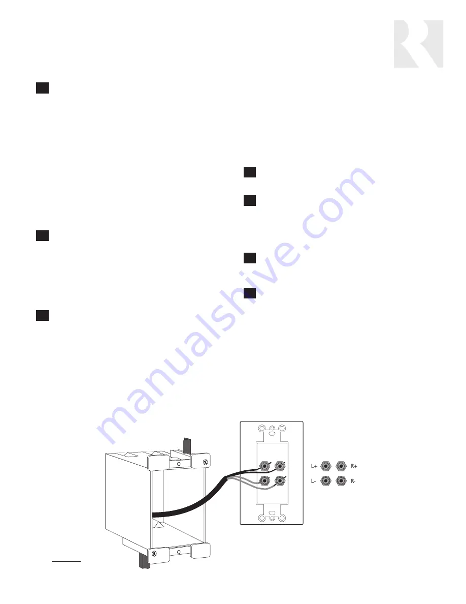 Russound Advantage In-Ceiling speaker Скачать руководство пользователя страница 15