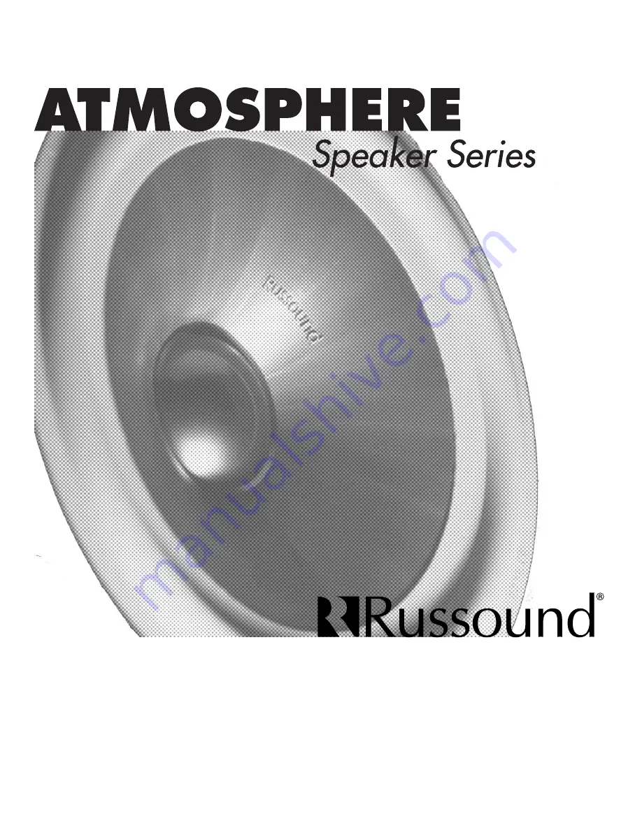 Russound ATMOSPHERE - Owner'S Manual Download Page 1