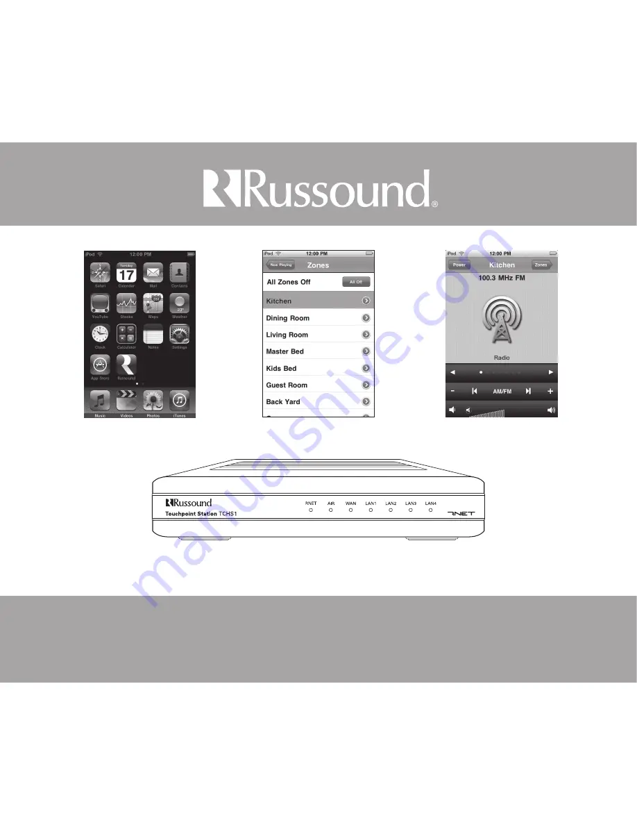 Russound TCH1 Installation Manual Download Page 1