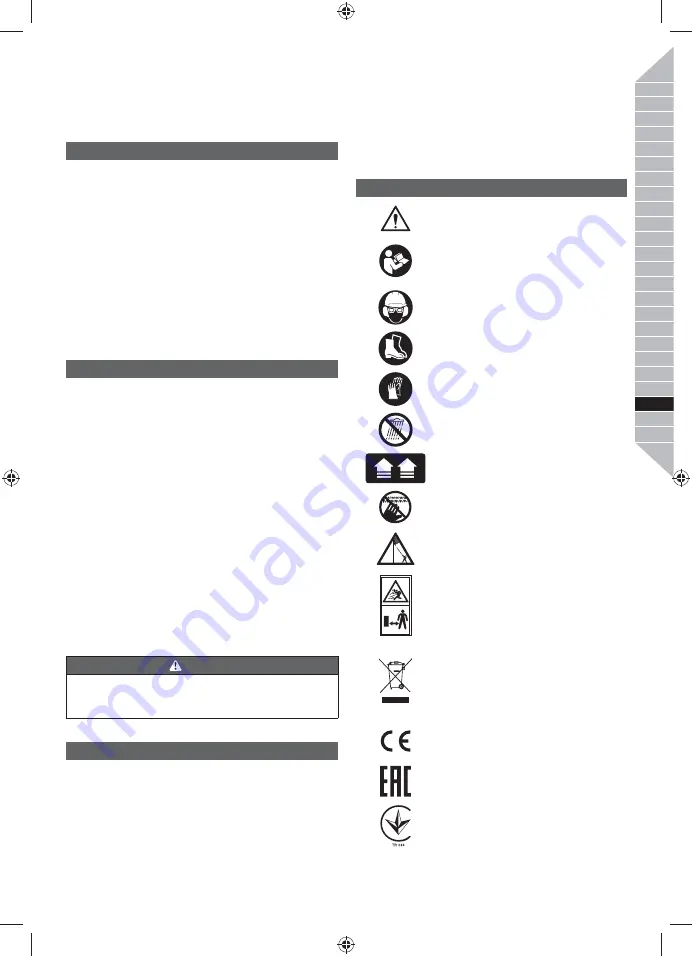 Ryobi 5133002523 Original Instructions Manual Download Page 113