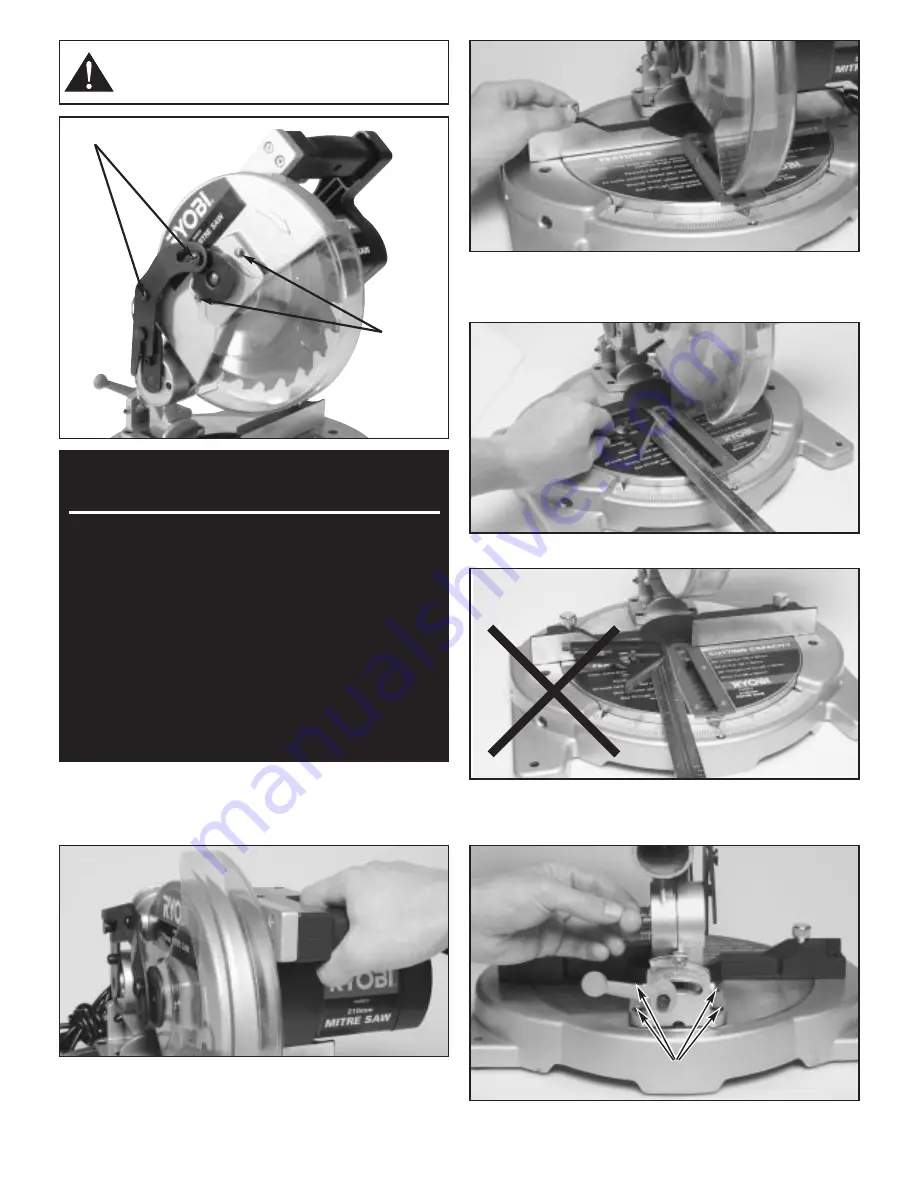 Ryobi CMS1825 Owner'S Operating Manual Download Page 7