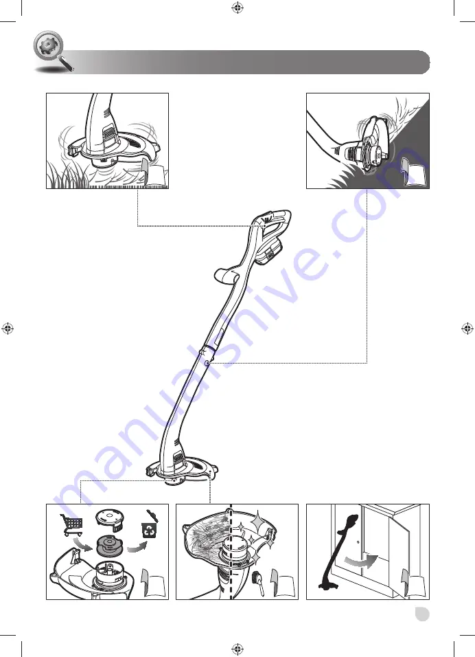 Ryobi OLT1825 Original Instructions Manual Download Page 77