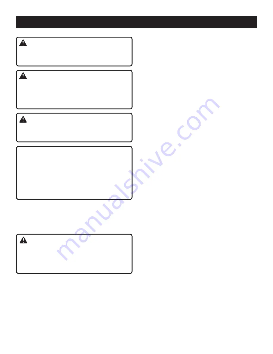 Ryobi P2003 Operator'S Manual Download Page 30