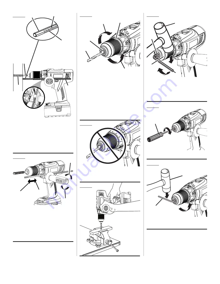 Ryobi P212B Скачать руководство пользователя страница 37