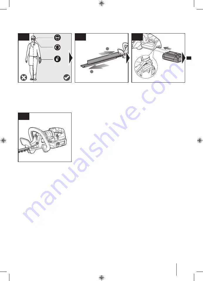 Ryobi R36HTRBL Manual Download Page 7