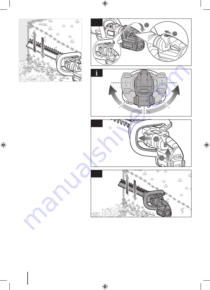 Ryobi R36HTRBL Manual Download Page 12