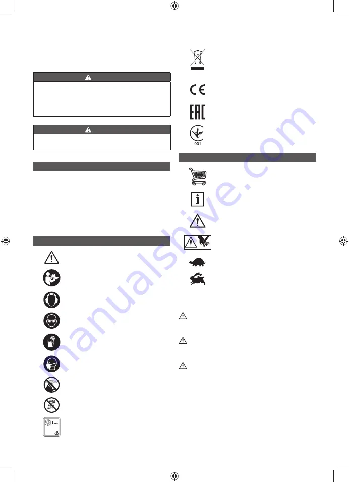 Ryobi RY18PSA Original Instructions Manual Download Page 6