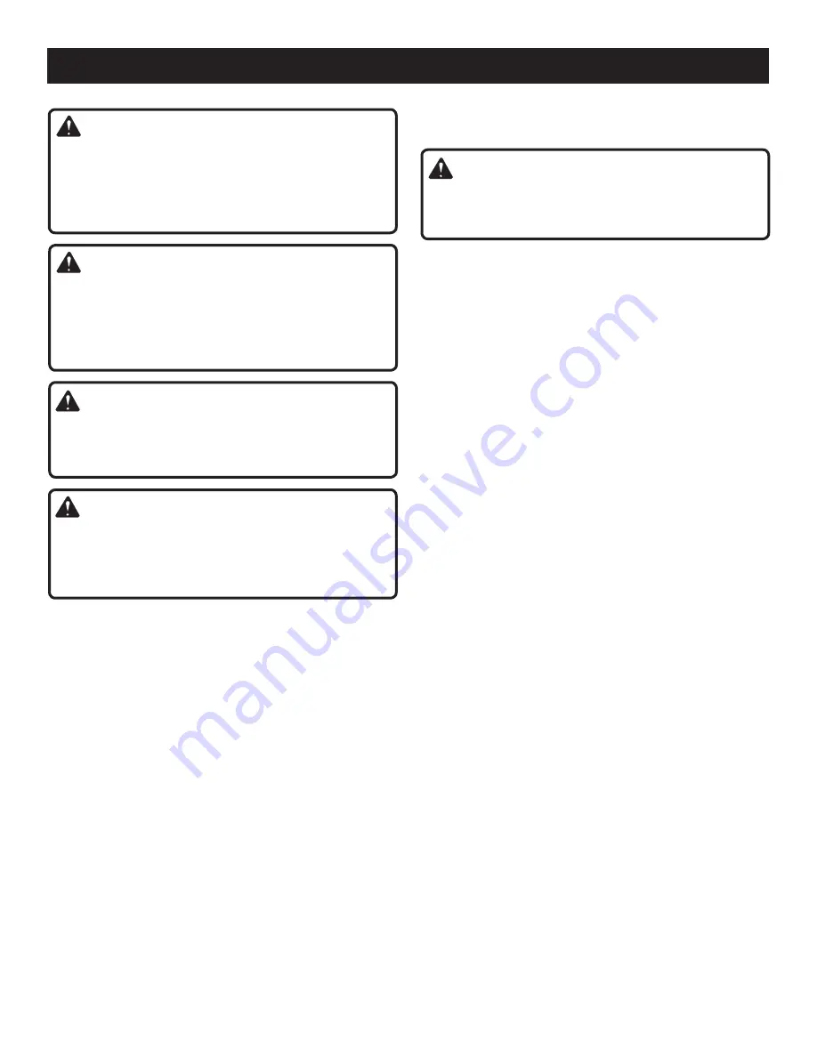 Ryobi RY42110 Operator'S Manual Download Page 21