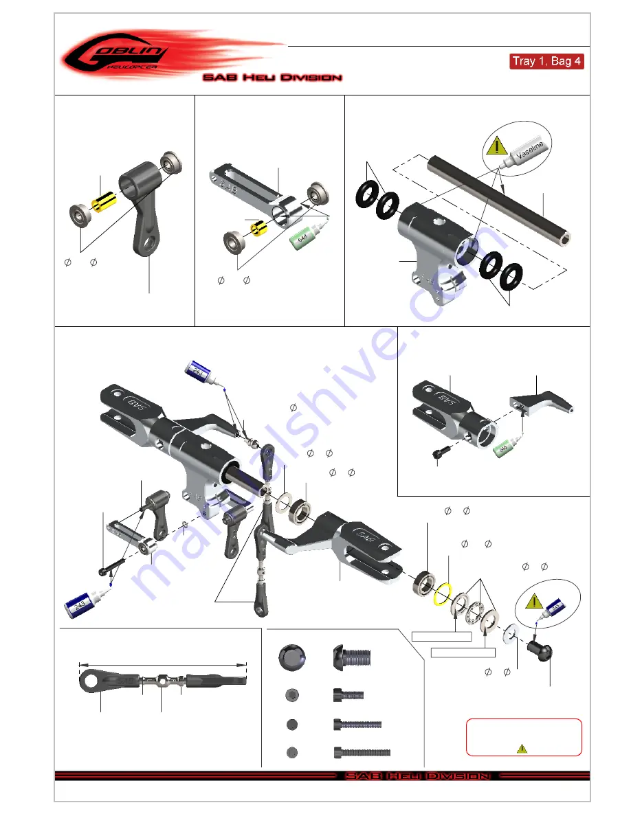 SAB Heli Division Goblin 570 User Manual Download Page 14