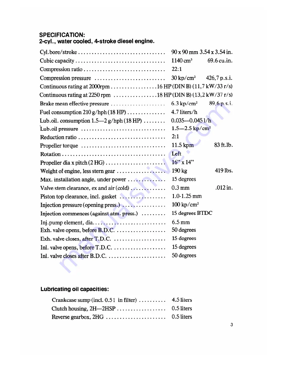 SABB MOTOR 2H Скачать руководство пользователя страница 5