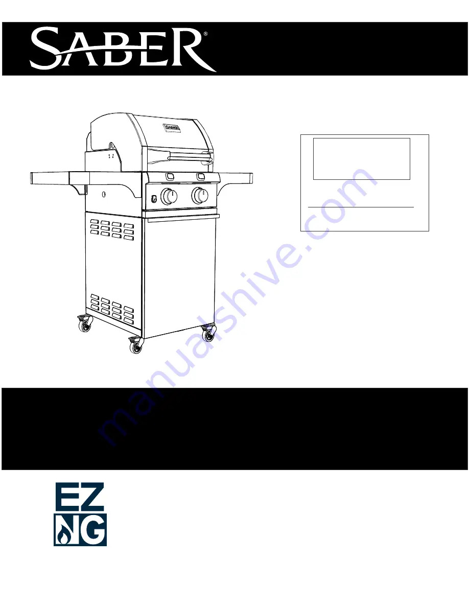 Saber Compact R33CC0317 Product Manual Download Page 41