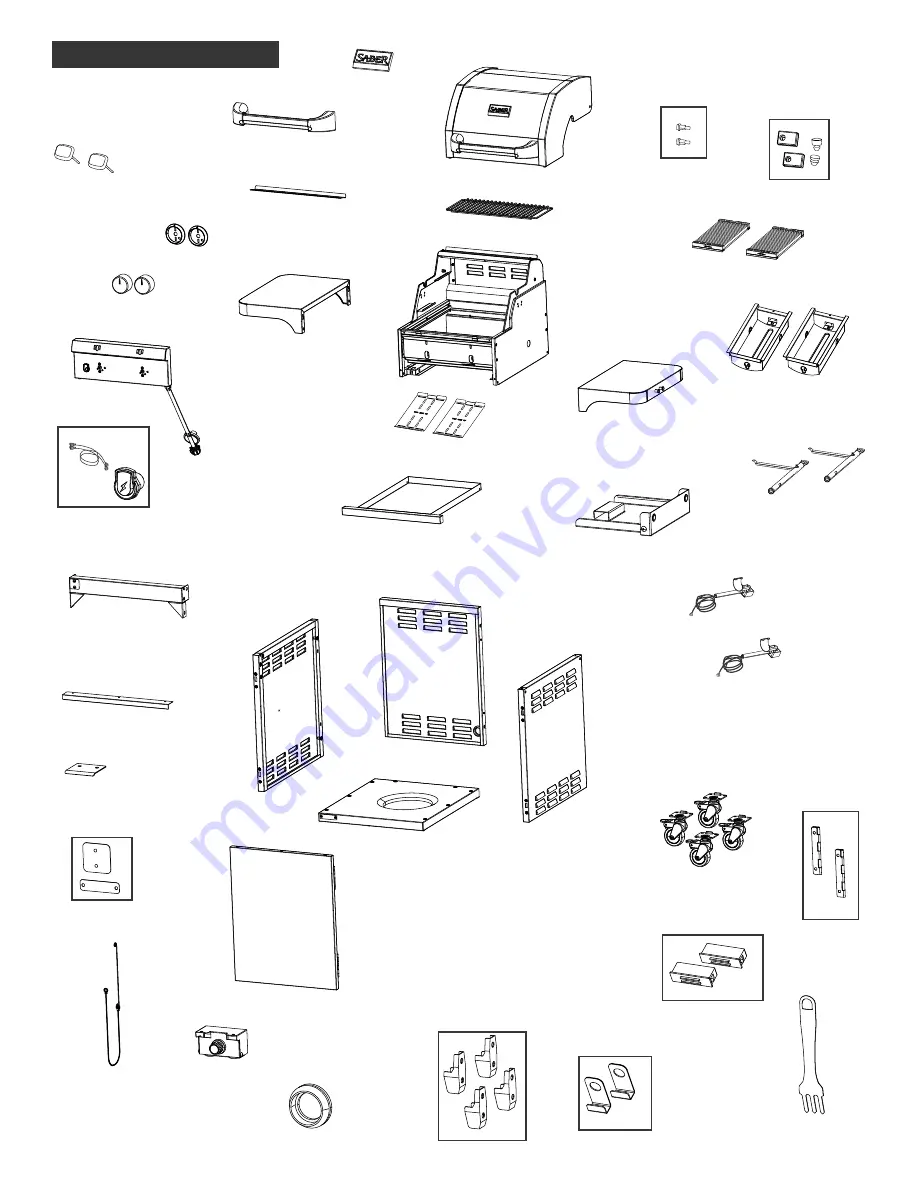 Saber Compact R33CC1017 Product Manual Download Page 14