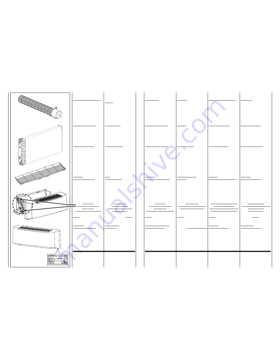 Sabiana Carisma Fly Installation, Use And Maintenance Manual Download Page 3