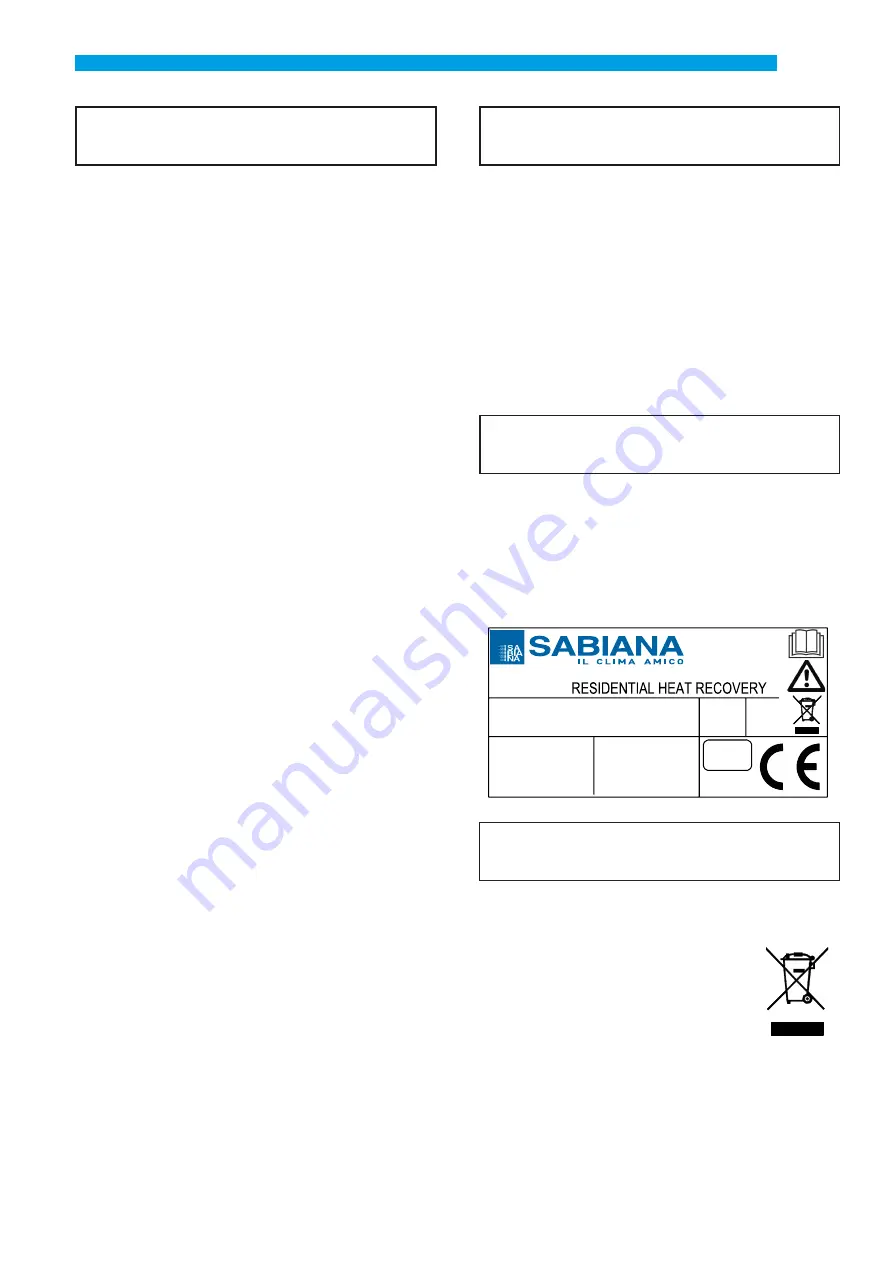 Sabiana Energy SHP-130 Скачать руководство пользователя страница 173